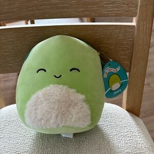 Squishmallows Henry Light Green and Cream Plush